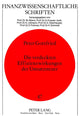 Book cover of: Die verdeckten Effizienzwirkungen der Umsatzsteuer