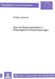 Book cover of: Das Verifikationsproblem in Ruestungskontrollvereinbarungen