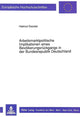 Book cover of: Arbeitsmarktpolitische Implikationen eines Bevoelkerungsrueckgangs in der Bundesrepublik Deutschland