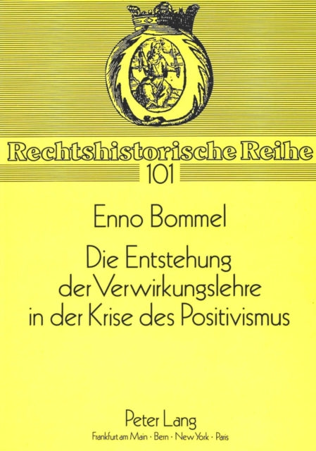 Book cover of: Die Entstehung der Verwirklichungslehre in der Krise des Positivismus