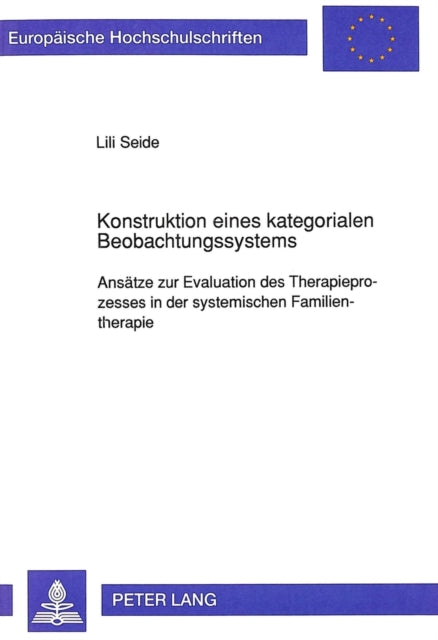 Book cover of: Konstruktion eines kategorialen Beobachtungssystems