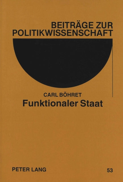 Book cover of: Funktionaler Staat