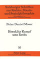 Book cover of: Heraklits Kampf ums Recht