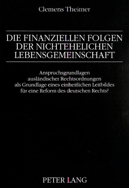 Book cover of: Die finanziellen Folgen der nichtehelichen Lebensgemeinschaft