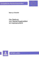 Book cover of: Die Stellung von Sanierungskrediten im Insolvenzrecht