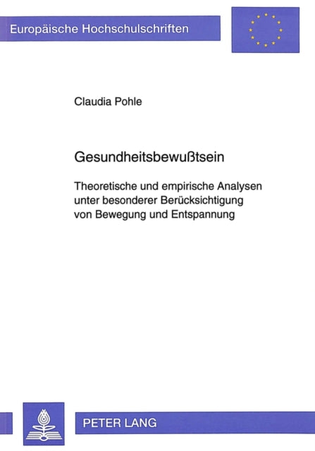 Book cover of: Gesundheitsbewutsein