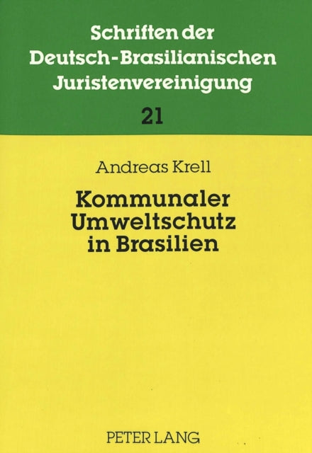 Book cover of: Kommunaler Umweltschutz in Brasilien