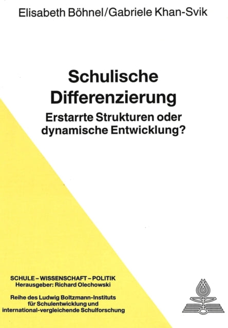Book cover of: Schulische Differenzierung