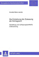 Book cover of: Die Entziehung der Zulassung als Vertragsarzt