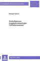Book cover of: Einflufaktoren suggestionsbedingter Verhaltensweisen