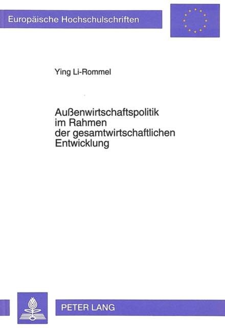 Book cover of: Auenwirtschaftspolitik im Rahmen der gesamtwirtschaftlichen Entwicklung