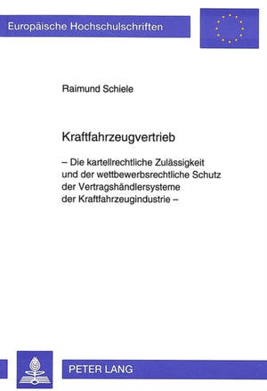 Kraftfahrzeugvertrieb