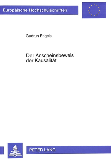 Book cover of: Der Anscheinsbeweis Der Kausalitaet
