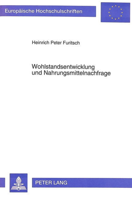 Book cover of: Wohlstandsentwicklung und Nahrungsmittelnachfrage
