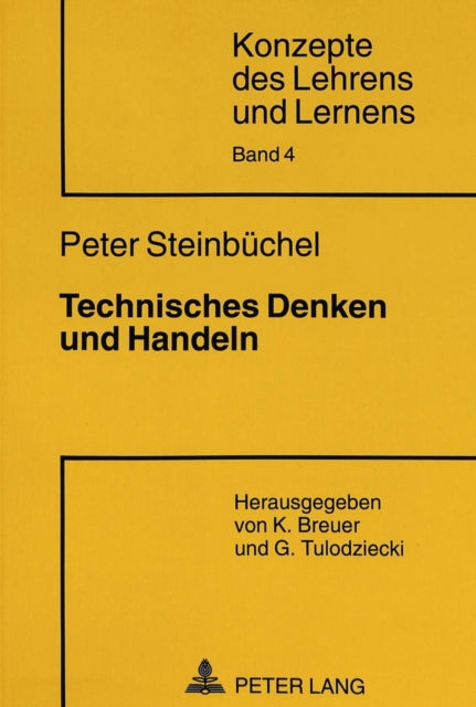 Book cover of: Technisches Denken und Handeln