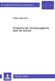 Book cover of: Probleme des Verlustausgleichs ueber die Grenze