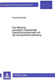 Book cover of: Die Wirkung periodisch variierender Interstimulusintervalle auf die Konzentrationsleistung