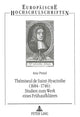 Book cover of: Themiseul de Saint-Hyacinthe (1684-1746):- Studien zum Werk eines Fruehaufklaerers