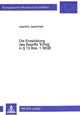 Book cover of: Die Entwicklung des Begriffs 'Erfolg' in  13 Abs. 1 StGB
