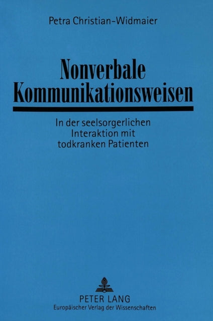 Book cover of: Nonverbale Kommunikationsweisen