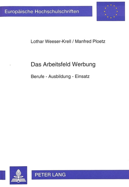 Book cover of: Das Arbeitsfeld Werbung