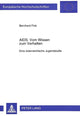 Book cover of: AIDS: Vom Wissen zum Verhalten. By: Bernhard Fink
