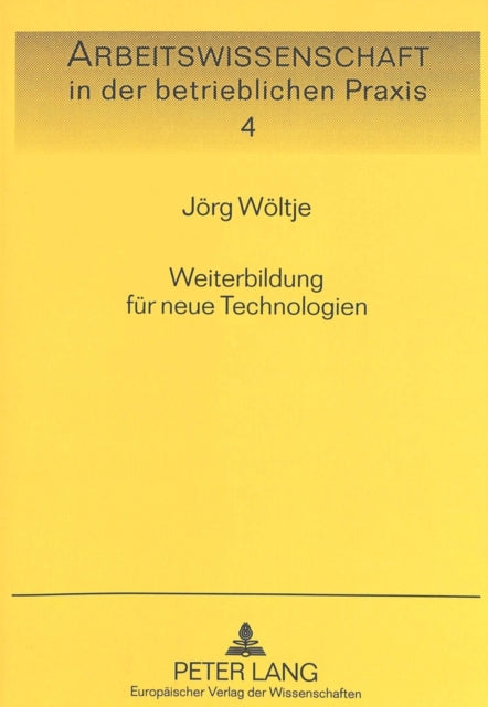 Book cover of: Weiterbildung fuer neue Technologien