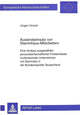 Book cover of: Auslandseinsatz von Stammhaus-Mitarbeitern
