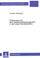 Book cover of: Erfahrungen mit dem Gesamtvollstreckungsrecht in den neuen Bundeslaendern
