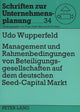Book cover of: Management Und Rahmenbedingungen Von Beteiligungsgesellschaften Auf Dem Deutschen «Seed-Capital»-Markt