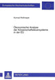 Book cover of: Oekonomische Analyse der Koerperschaftsteuersysteme in der EU