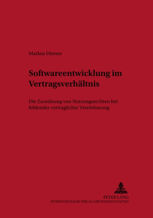 Softwareentwicklung Im Vertragsverhaeltnis