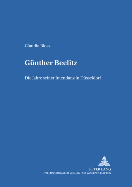 Book cover of: Guenther Beelitz. By: Claudia Bloss