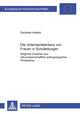 Book cover of: Die Unterrepraesentanz Von Frauen in Schulleitungen. By: Dorothea Hobeck