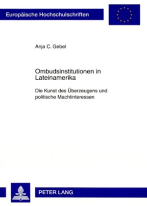 Ombudsinstitutionen in Lateinamerika