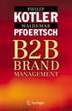 Book cover of: B2B Brand Management. By: Philip Kotler