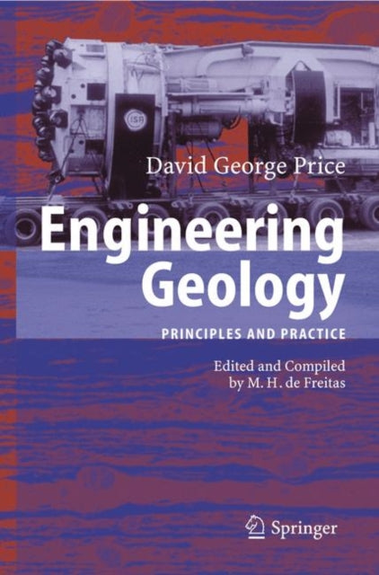 Book cover of: Engineering Geology. By: David George Price