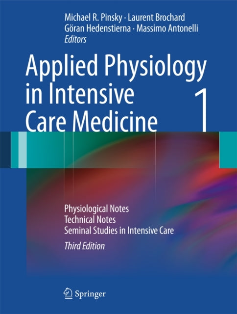 Book cover of: Applied Physiology in Intensive Care Medicine 1