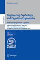 Book cover of: Engineering Psychology and Cognitive Ergonomics. Understanding Human Cognition. By: Don Harris