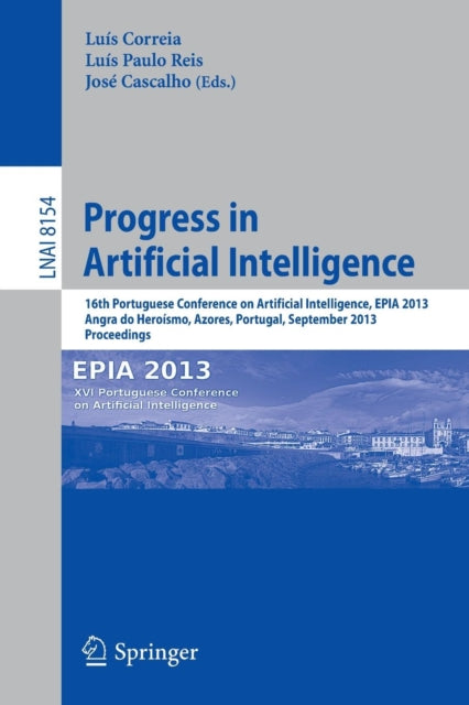 Book cover of: Progress in Artificial Intelligence. By: Luis Miguel Correia