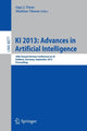 Book cover of: KI 2013: Advances in Artificial Intelligence