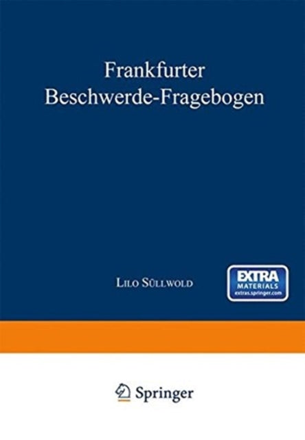 Book cover of: Frankfurter Beschwerde-Fragebogen