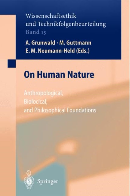 Book cover of: On Human Nature. By: Armin Grunwald