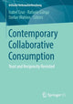 Book cover of: Contemporary Collaborative Consumption. By: Isabel Cruz