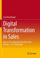 Book cover of: Digital Transformation in Sales. By: Livia Rainsberger