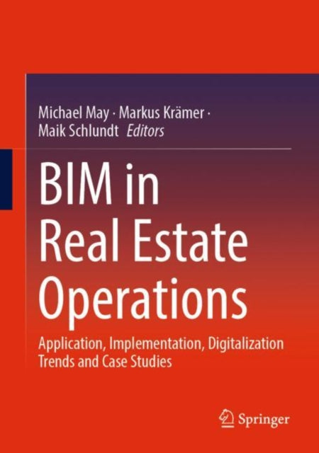 Book cover of: BIM in Real Estate Operations. By: Michael May