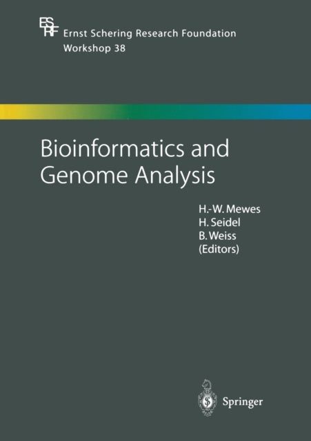 Book cover of: Bioinformatics and Genome Analysis. By: H.-W Mewes
