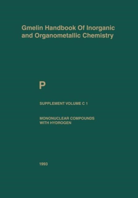 Book cover of: P Phosphorus. By: Werner Behrendt