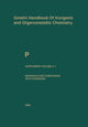 Book cover of: P Phosphorus. By: Werner Behrendt