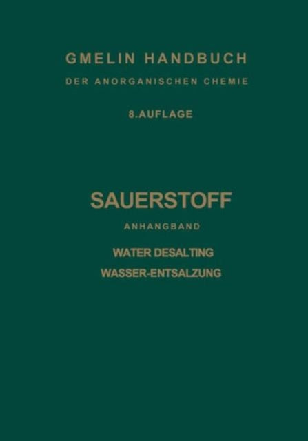 Book cover of: Sauerstoff. By: Anthony A. Delyannis